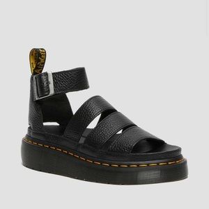 Dr. Martens Clarissa Leather Platform Sandals